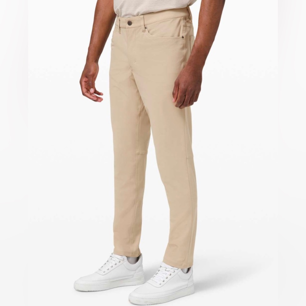 Lululemon ABC Slim pants 30” inseam 28” waist color khaki/trench